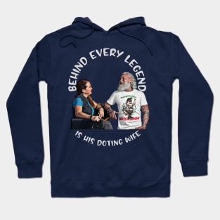 Behind Every LEGEND is his doting wife Hoodie